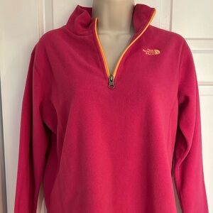 The North Face 1/4 zip fleece, Sz xl